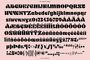 Modern Ombra - Quirky Display Font, a Sans Serif Font by Bnick (Thumbnail 9 of 11)