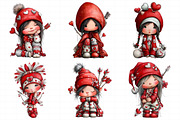 Cupid Apprentice Gnome Clipart, an Illustration by Daily.Designs (Thumbnail 3 of 5)