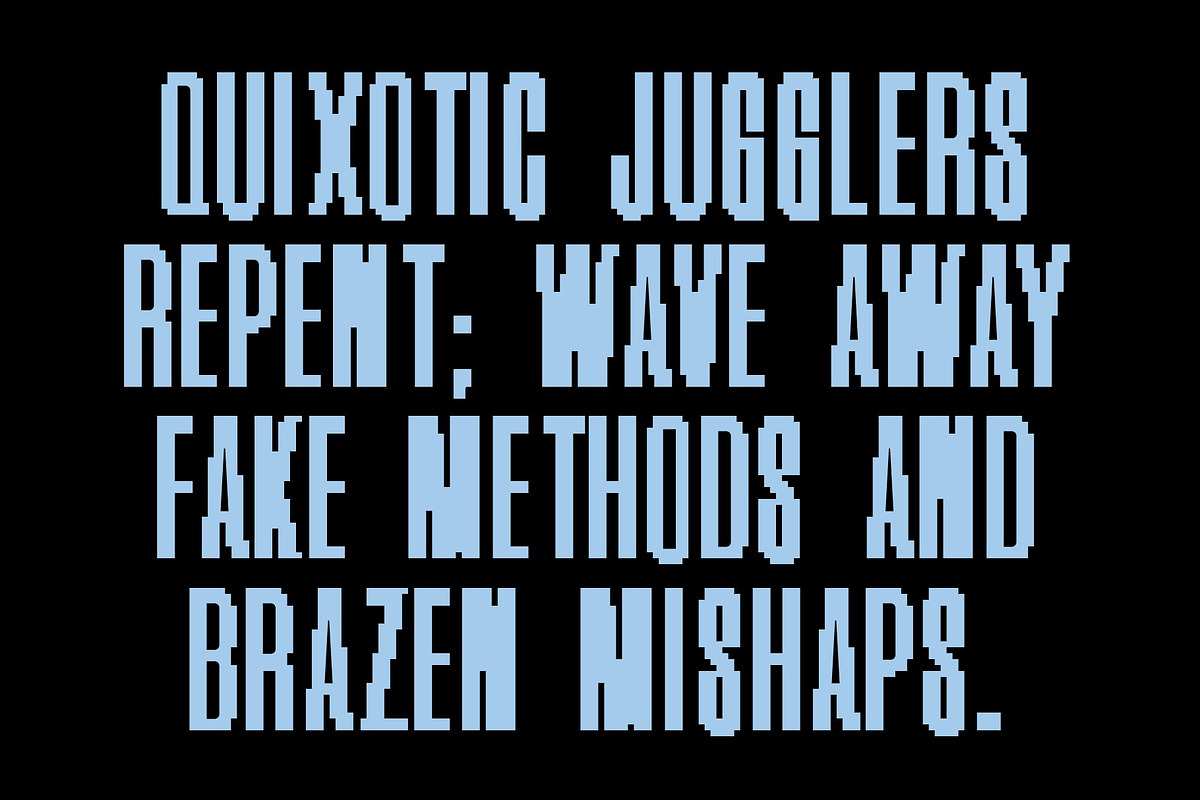 CS Balenda Semipixel, a Sans Serif Font by Craft Supply Co. (Photo 5 of 8)