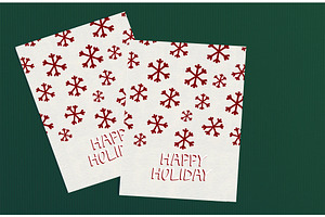 Pack Of 12 Christmas Cards