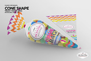 Clear Large Cone Bag PackagingMockup, a Packaging Mockup by INCDesign (Thumbnail 7 of 15)