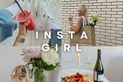 50+ Insta Girl Lightroom Bundle, a Preset Add-On by TheWayfarerShoppe (Thumbnail 1 of 7)