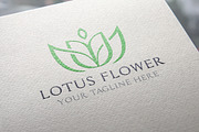 Lotus Flower Logo Template, a Branding & Logo Template by GladicMonster (Thumbnail 11 of 12)