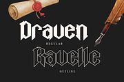 Black Rustik - Blackletter Logo Font, a Blackletter Font by Illushvara Design (Thumbnail 11 of 13)