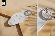 Hotel Keychain on Hanger Mockup, an Advertising Mockup by SD Mockup (Thumbnail 3 of 5)