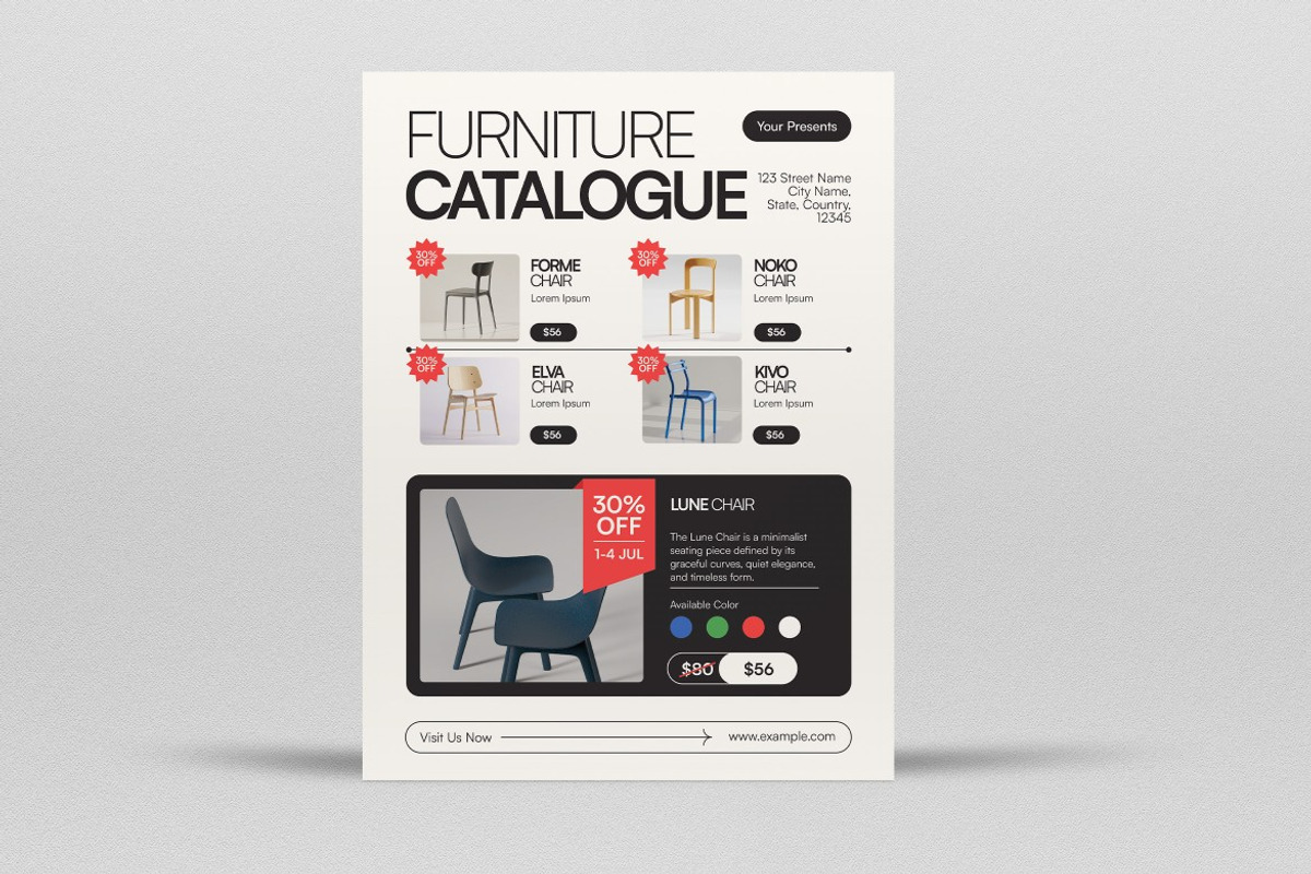 Furniture Product Catalogue preview 2