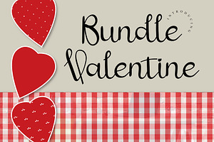 Bundle Valentine, a Script Font by Gia Letter