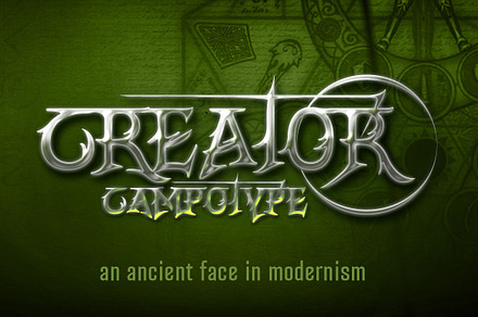 Creator Campotype, a Serif Font by Campotype