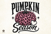 Pumpkin Season PNG,Western Leopard, a Seasonal Illustration by Libby Wishes (Thumbnail 1 of 4)