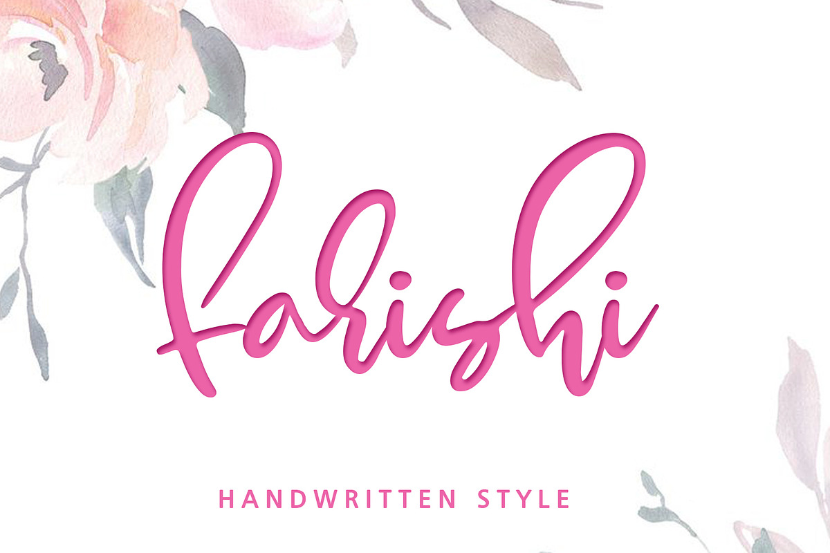 Farishi Natural Handwritten