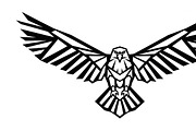 Powerful eagle flying wall art, an Illustration by Amazin_art (Thumbnail 13 of 26)