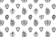Mystical Heart. Clipart + Pattern, an Object Graphic by Viaireshop (Thumbnail 4 of 4)