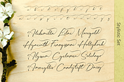 Lovely Hydrillas Font, a Script Font by Letterhanna Studio (Thumbnail 9 of 20)