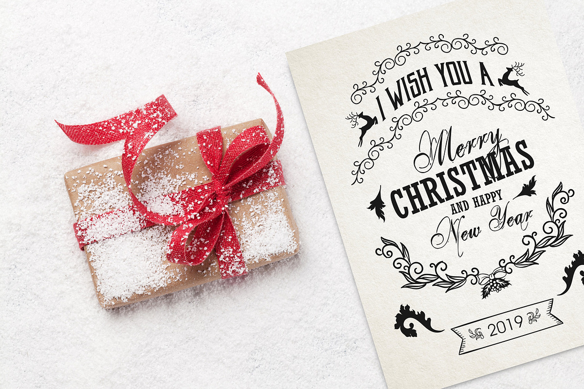48 Christmas Mockup, a Print Template by Walentin (Photo 33 of 49)