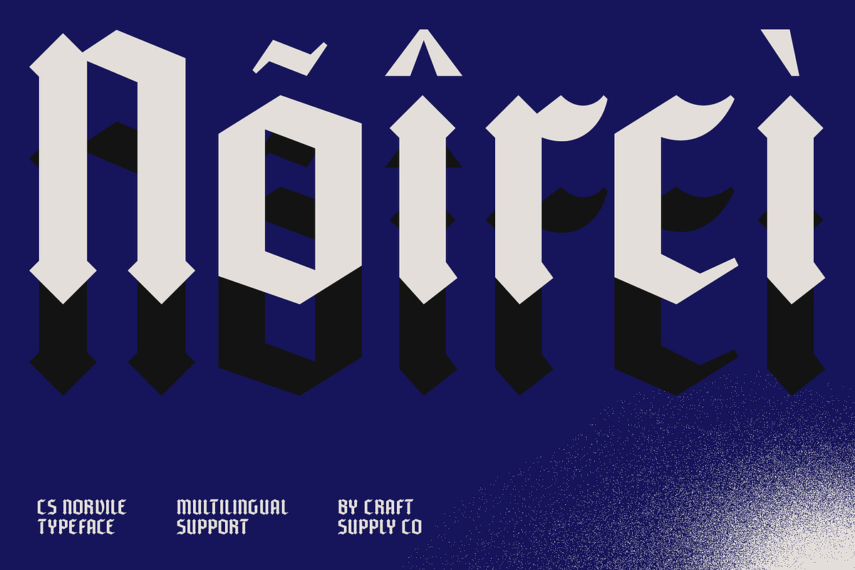 CS Norvile – Gothic Font, a Blackletter Font by Craft Supply Co. (Photo 6 of 8)