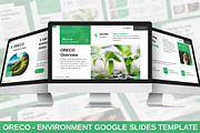 Oreco - Environment Google Slides, a Presentation Template by SlideFactory (Thumbnail 1 of 4)