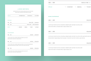 Minimal Resume for Professionals, a Resume Template by Filip Studio (Thumbnail 3 of 4)