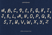 Nostalgic Era Y2K Display Font, a Handwritten Font by Ashiya Pixel (Thumbnail 4 of 11)