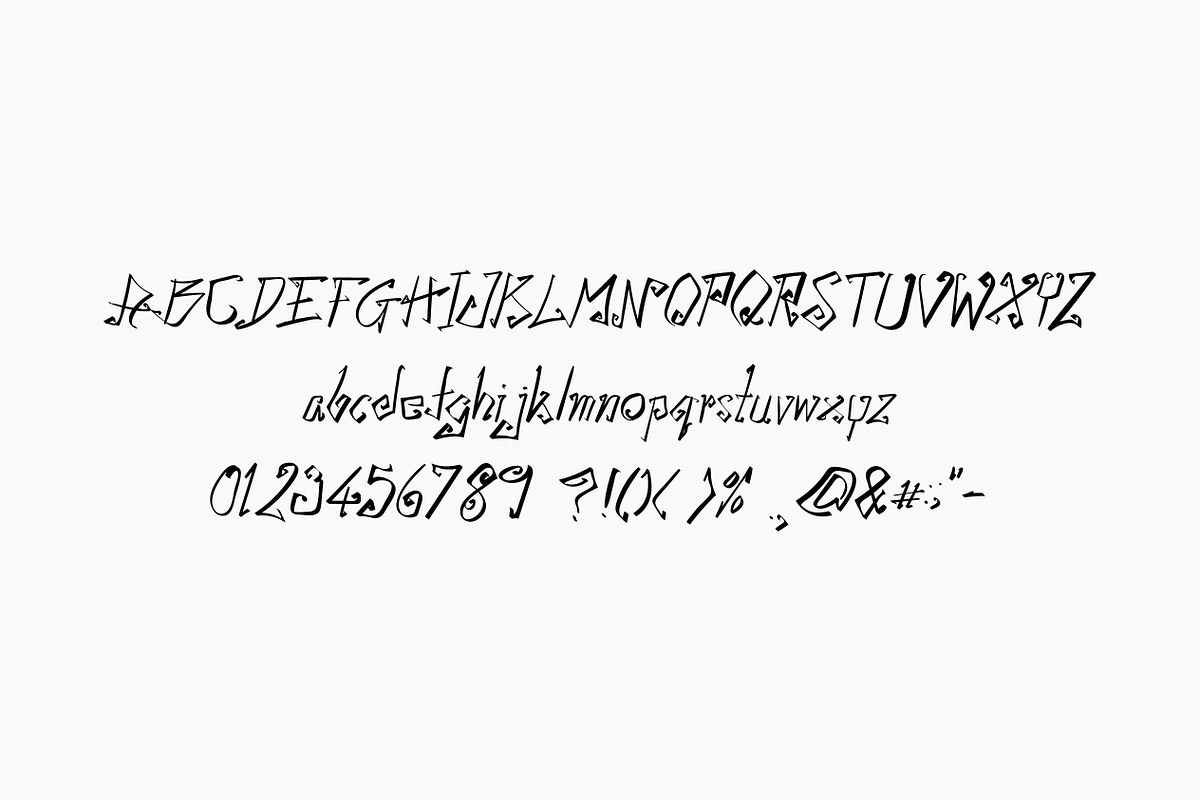Small Gale, a Script Font by TKDoodle (Photo 4 of 8)