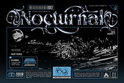 Shadow Chrome Typeface, a Serif Font by alit design (Thumbnail 5 of 17)