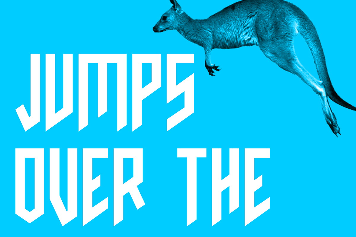 PREDS - FEARLESS DISPLAY FONT, a Font by Alphabet Agency (Photo 4 of 5)
