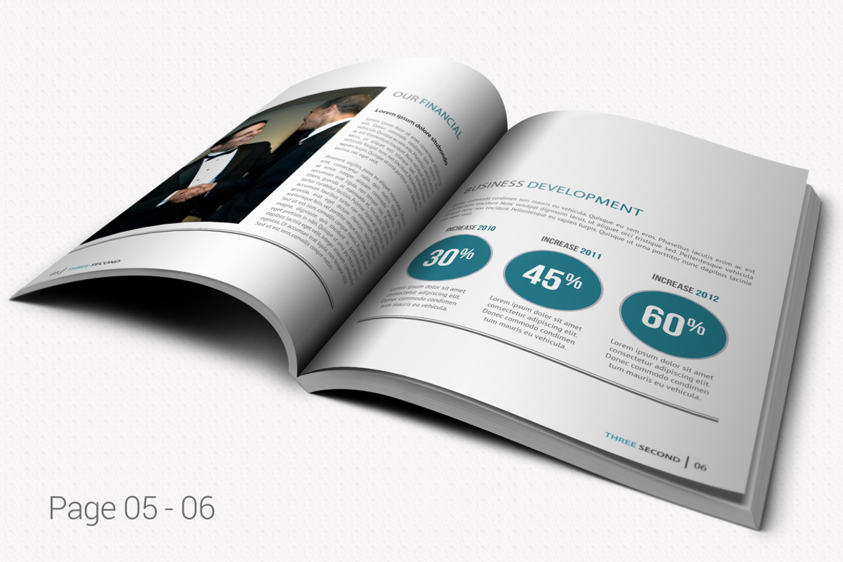 Corporate Brochure, a Brochure Template by izzatunnisa (Photo 3 of 5)