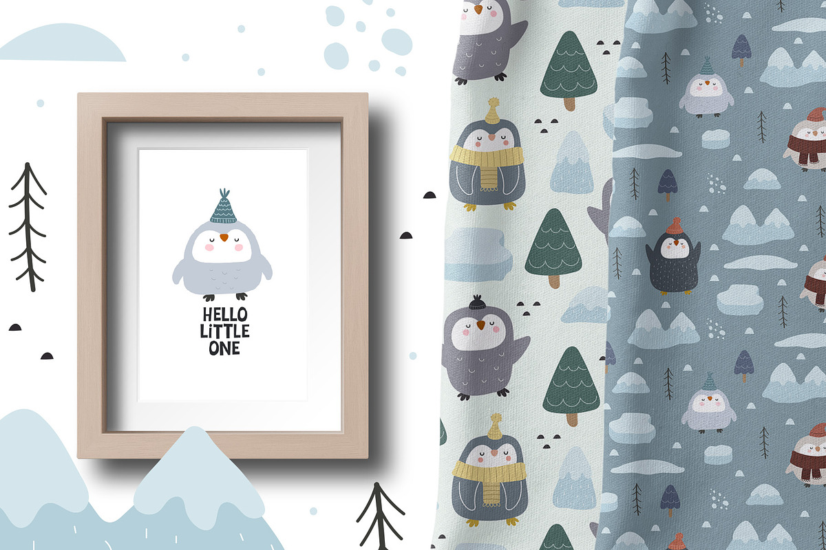 Penguins, a Background Graphic by AnnieArt (Photo 3 of 7)