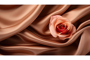 smooth brown silk background ai, a Background Photo by pikepicture