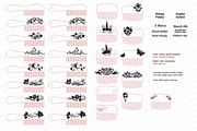 Set of combs for girls with the name, a Pattern Graphic by MegaPrezencik (Thumbnail 5 of 6)