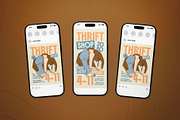 Thrift Shop Event Flyer Set, a Flyer Template by The Good Store (Thumbnail 2 of 2)