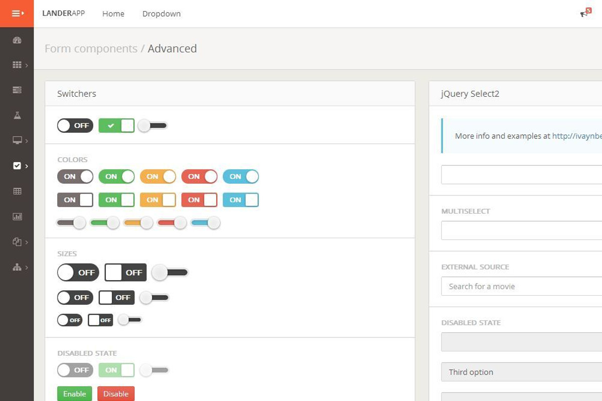 LanderApp - Responsive WebApp, a Bootstrap Template by Optimistic Designs (Photo 5 of 5)