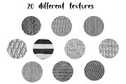Knitted seamless Procreate brushes, a Brush Add-On by Almazova Dolzhenko (Thumbnail 2 of 10)
