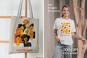 We are women set, a Background Graphic by Masha Naidzionysheva (Thumbnail 4 of 9)