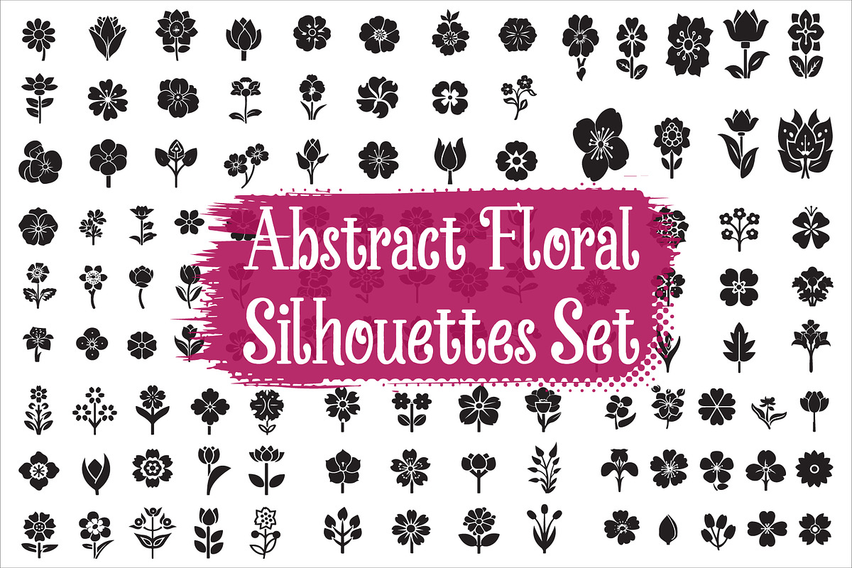 Minimalist Flower Silhouette, an Illustration by BIPLOB EXPERT