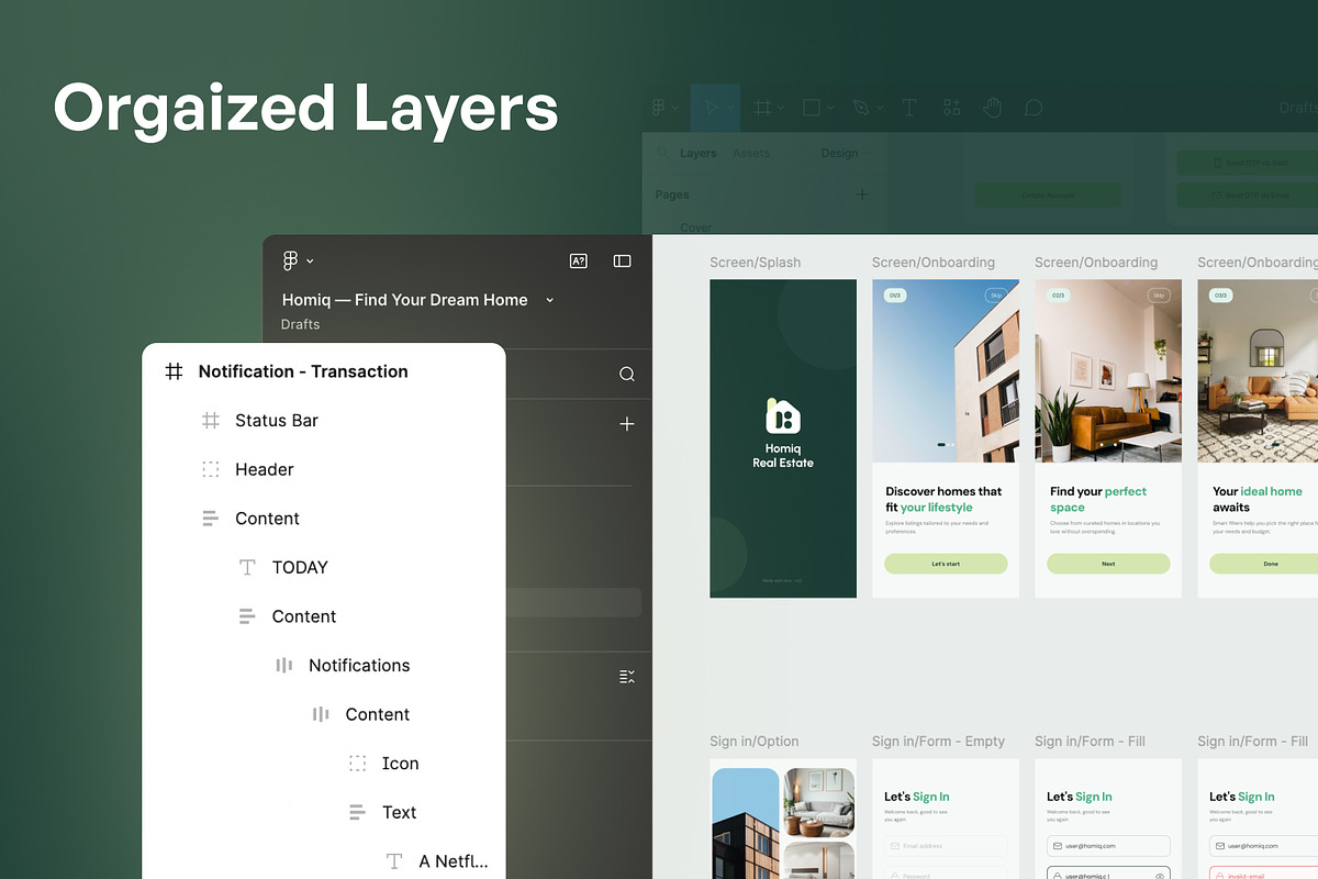 Homiq - Find Your Ideal Home Fast, an App Template by Nik Design (Photo 3 of 6)