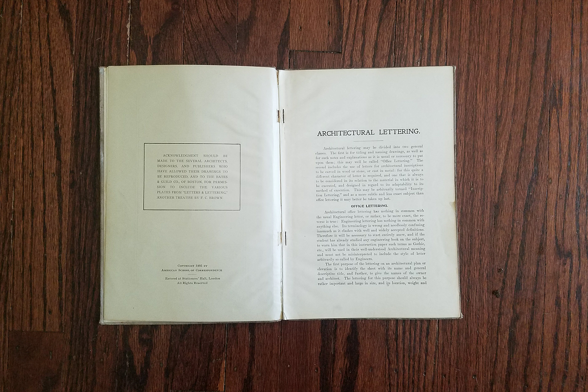 Architectural 1905 Hand Drawn Font preview 4