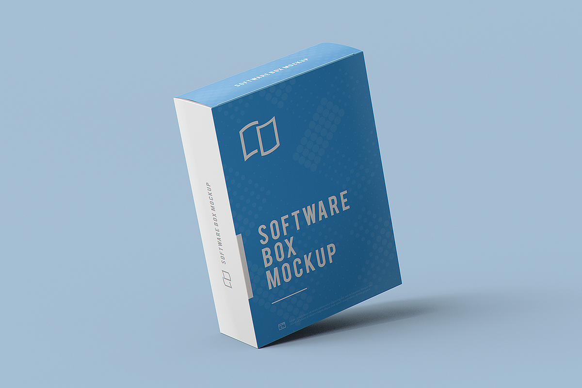 Software Box MockUp, a Cups & Container Mockup by coloformia (Photo 13 of 16)