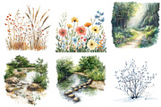 Seasonal Nature Clipart, an Illustration by DreamArtGraphic (Thumbnail 3 of 4)