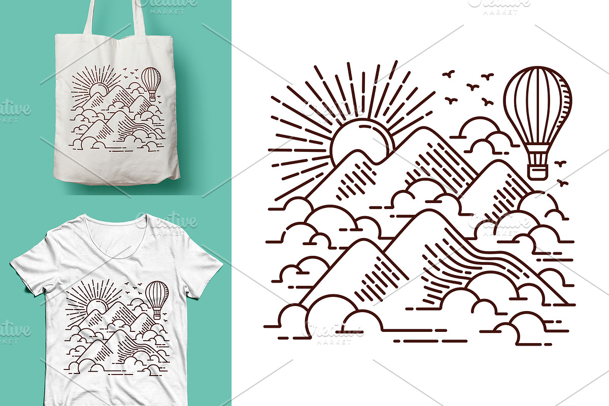 25 in 1 Bundle - Line Illustrations, an Animal Illustration by gunaonedesign (Photo 15 of 21)