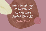 Hello Sister - Fun Girly Font Duo, a Font by Letterhend Studio (Thumbnail 4 of 9)