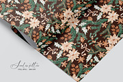 Christmas Botanicals Repeat Print, a Pattern Graphic by SirenaArt (Thumbnail 12 of 21)