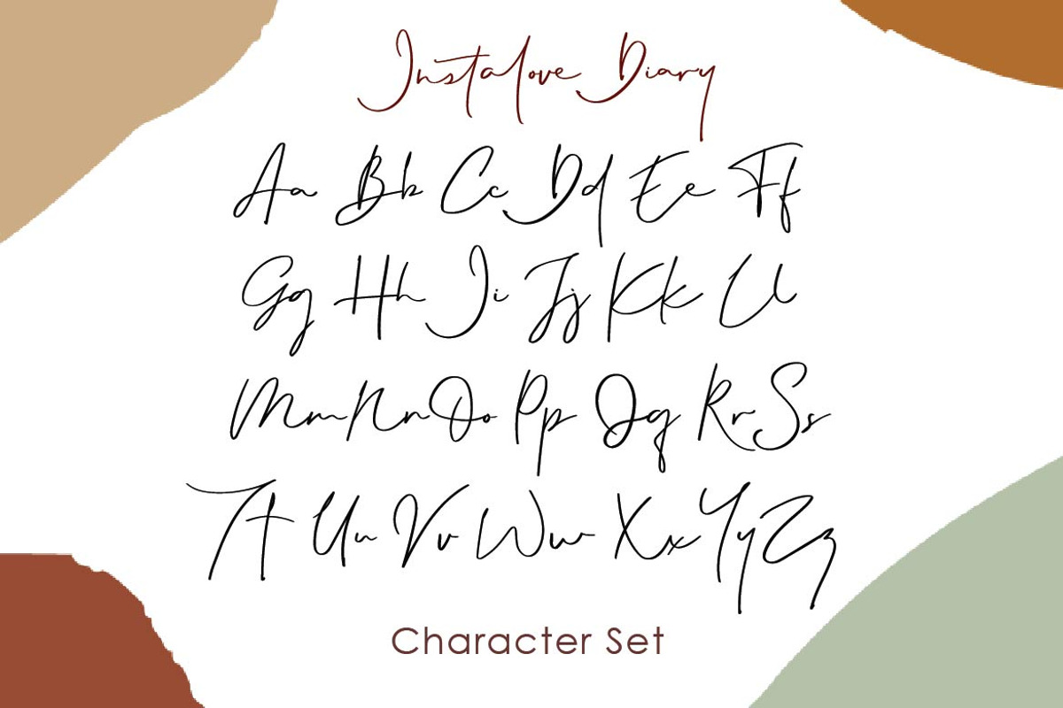 Instalove Diary, a Script Font by AMINMARIO (Photo 8 of 11)