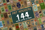 Covers Art Nouveau - giga set, a Decorative Illustration by Stanislav Kharchevskyi (Thumbnail 8 of 11)