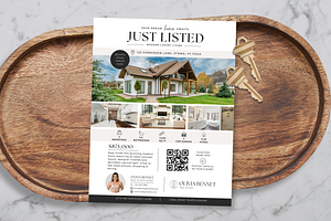 Real Estate Just Listed Flyer Canva