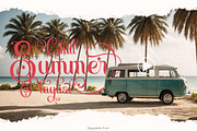 Bagundella Classic Script, a Script Font by madeDeduk (Thumbnail 7 of 8)