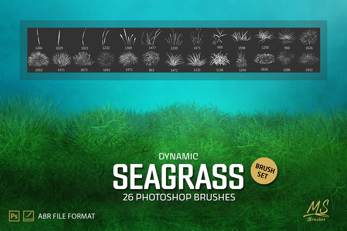 Dynamic Seagrass Brushes, a Brush Add-On by Mohamed Saber (Photo 6 of 6)