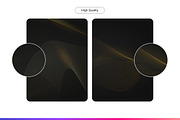 Luxury Golden Line Waves Background, a Background Graphic by Loin Studio (Thumbnail 3 of 5)