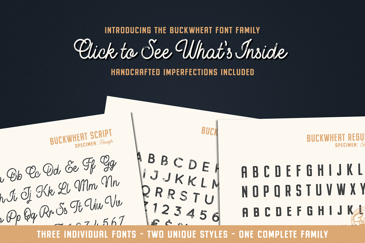 Buckwheat Font Collection preview 7