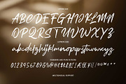 Relsika - Rough Script, a Script Font by Arterfak Project (Thumbnail 11 of 12)