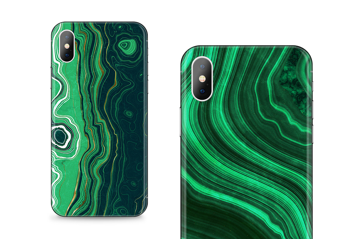 10 Malachite & Gold Mineral Textures, a Texture Graphic by CatJello Graphics (Photo 13 of 21)